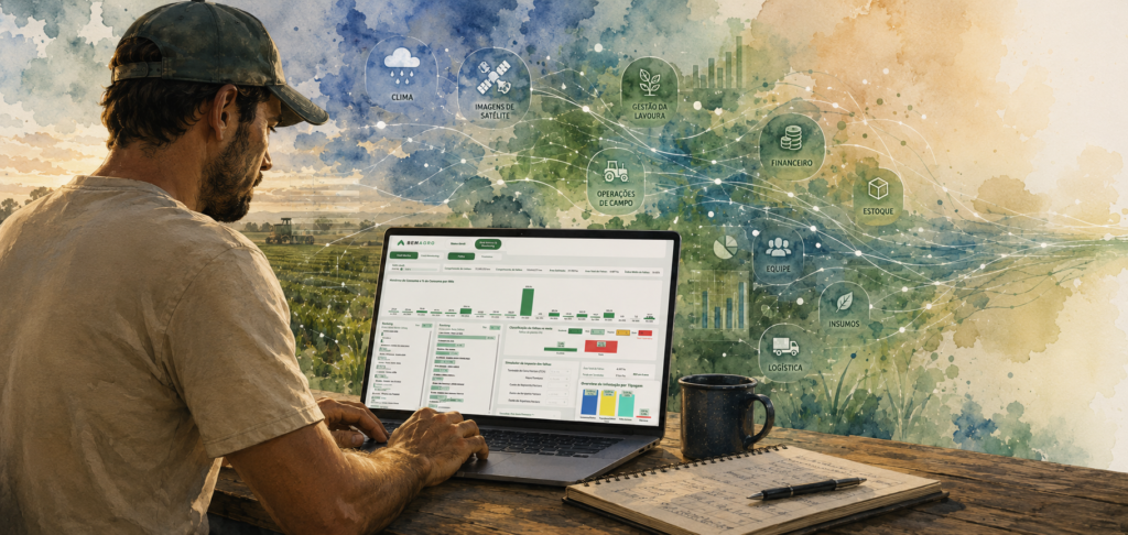 Além dos mapas: como conectar planejamento, monitoramento e execução para aumentar a eficiência no campo